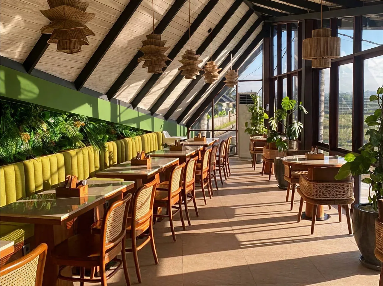 Panorama dining area
